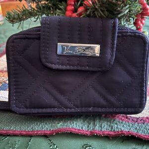 Vera Bradley Small Navy Blue Wallet